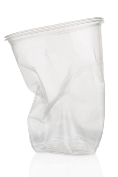 Single-use plastic cup, the main source of OWP PP